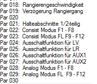 SX2 Parameterprogrammierung V415